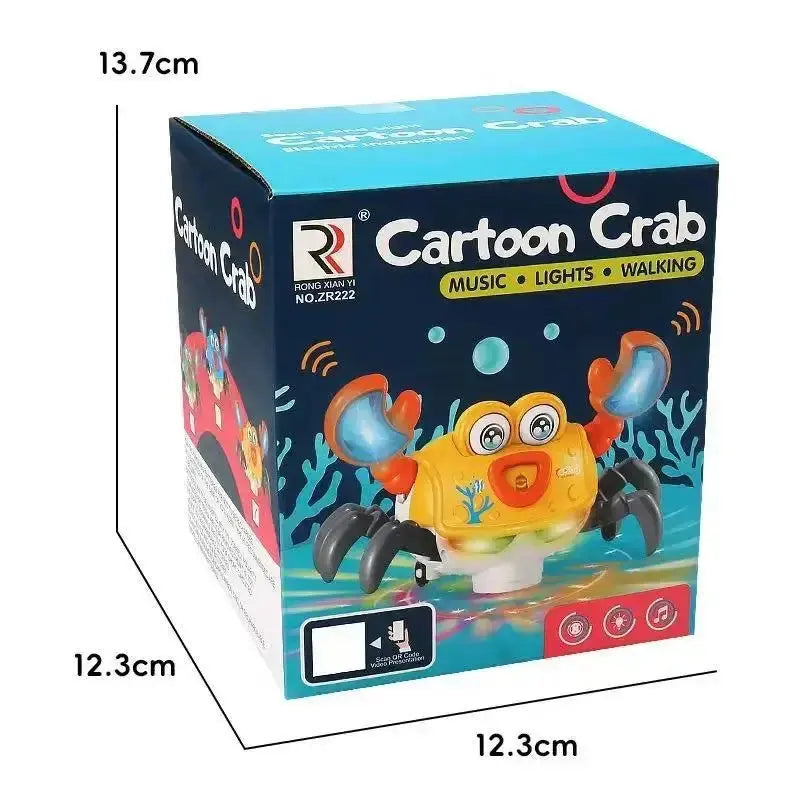 Electric crawling crab toy with Music & Lights – Fun for Kids