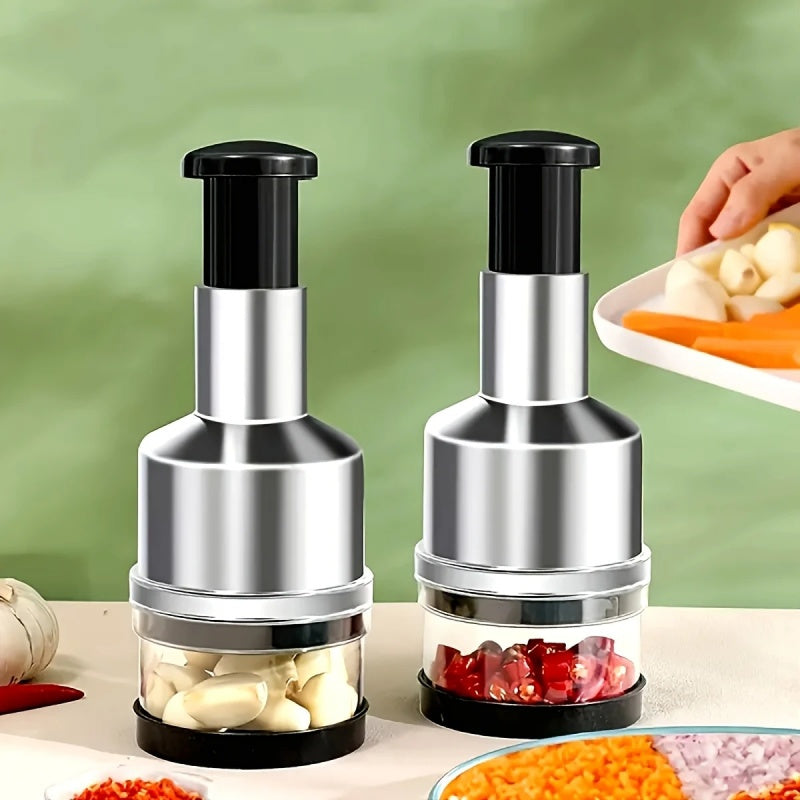 🔪 Versatile Stainless Steel Garlic Tool – Home Food Prep Gadget