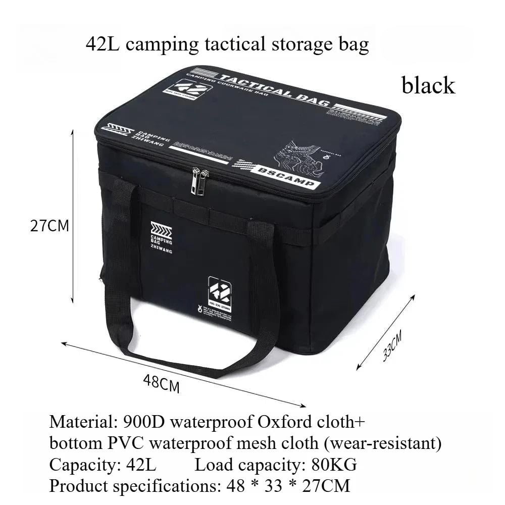🔥Hot Sale 38% OFF🔥Large Capacity Outdoor Folding Storage Bag Waterproof Portable Camping & Picnic Organizer
