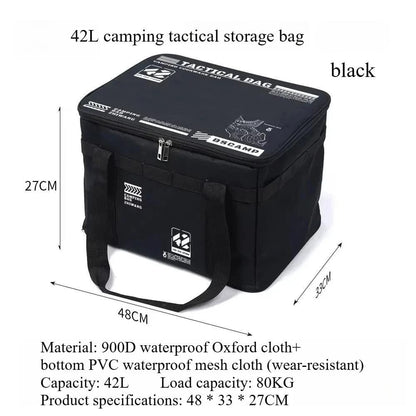 🔥Hot Sale 38% OFF🔥Large Capacity Outdoor Folding Storage Bag Waterproof Portable Camping & Picnic Organizer