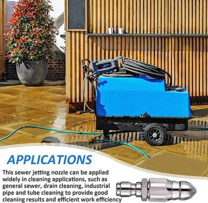 Quick Connect Stainless Nozzle Set