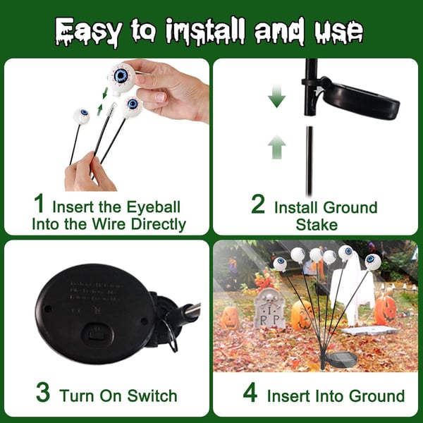 Solar Eyeball Light String