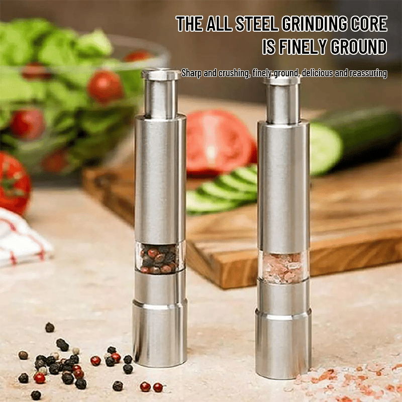 🔥Stainless Steel Salt And Pepper Grinder