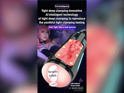 [Confidential Delivery] 💖💖Top-Achiever Professional Bay 10 Sucking Vibrating Male Stroker– 18+ Only