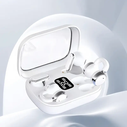 Clip-on sports noise-canceling headphones