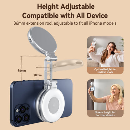 Telesin C03 Magnetic Selfie Ring Light