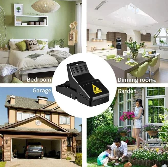 🔥Highly Sensitive Reusable Mouse Trap🌙