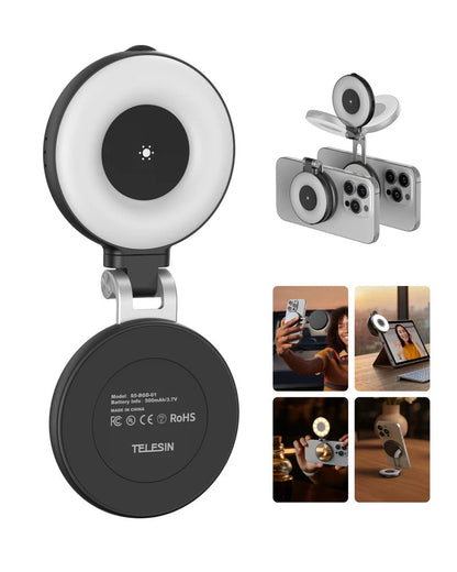 Telesin C03 Magnetic Selfie Ring Light