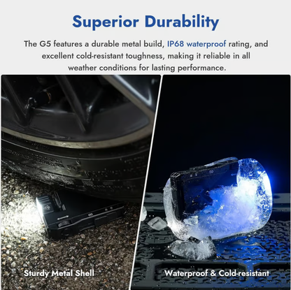 🏆Flash Sale⚡ 50K+ SOLD! Almost Gone-💥🔥WUBEN G5 Pocket-Sized LED Light - 400LM Brightness, USB-C, Magnetic Clip, Great for Gear Bag, Repairs, Backpacking