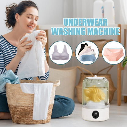 Portable small washing machine