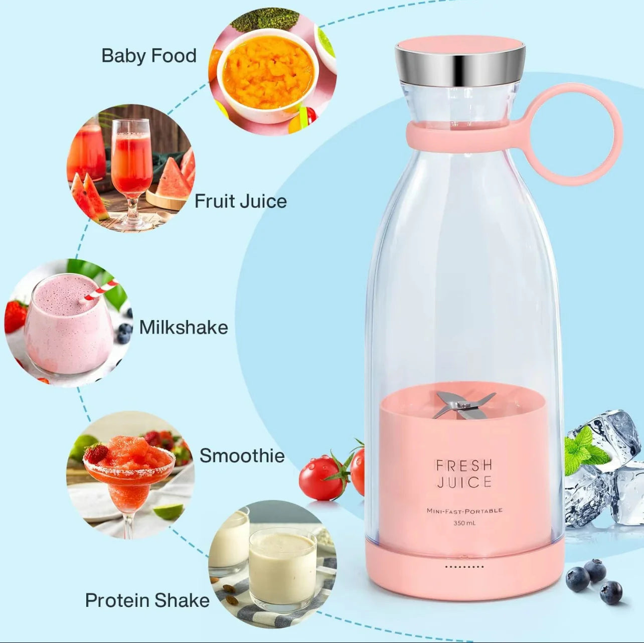 Small portable juicer