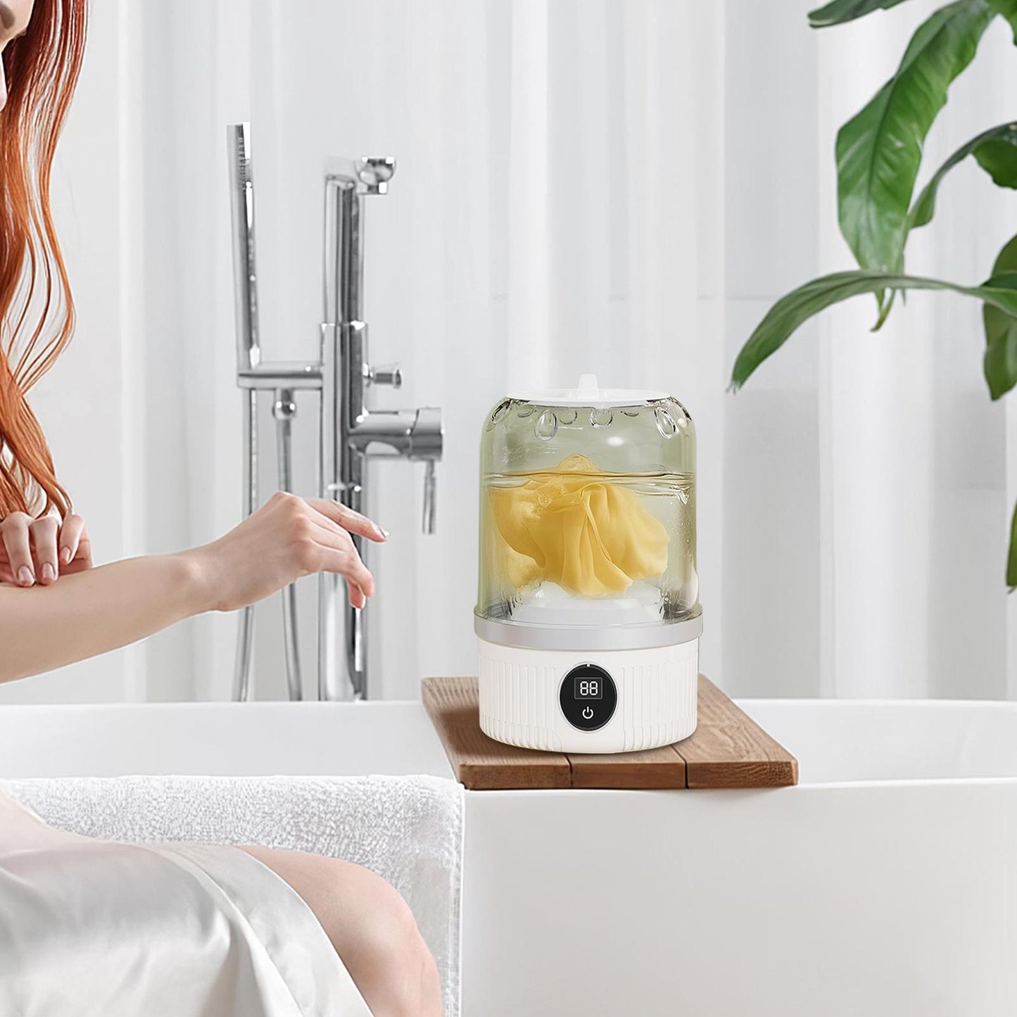 Portable small washing machine