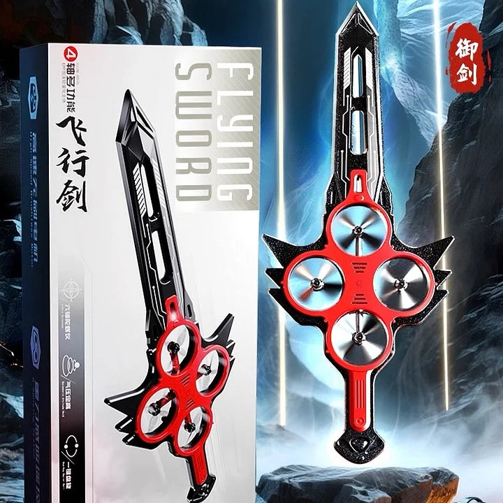 Somatosensory remote control flying sword