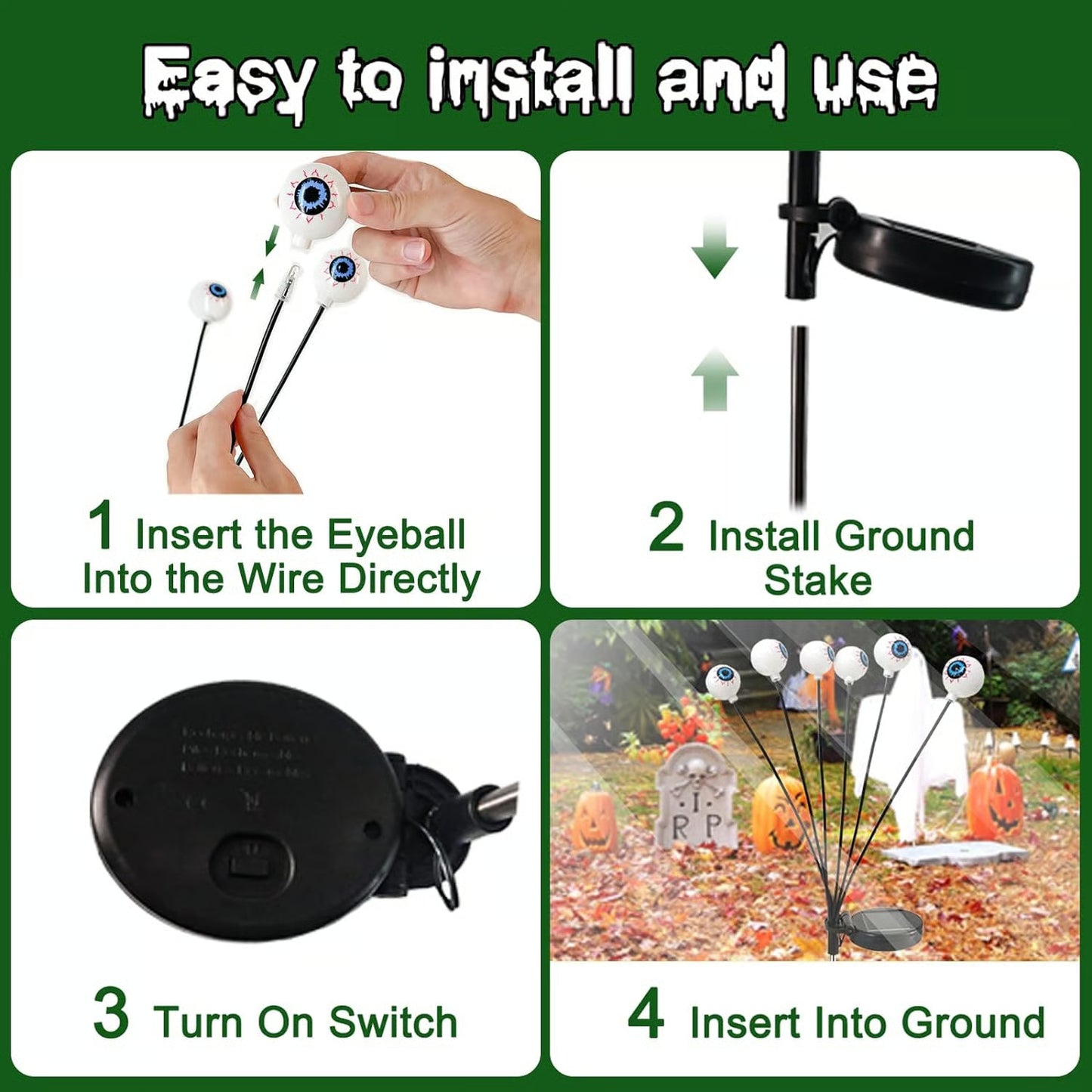 Solar Eyeball Light String