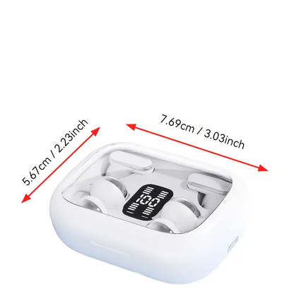 Clip-on sports noise-canceling headphones