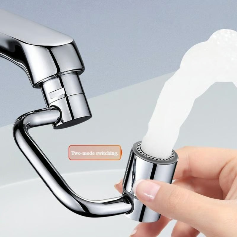 🚰 Faucet Aerator Extension – 1440° Rotate, Universal Fit, Kitchen Essential ✨