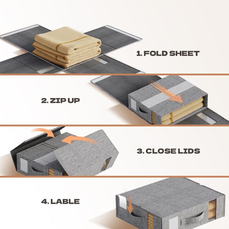 Multi-Use Storage Bags 1Pack Dustproof Organizer For Bedding Quilts Blankets