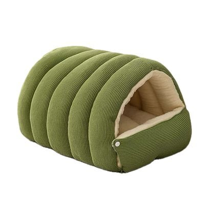 Indoor Cat Bed – Cave Style Cozy Hideaway with Removable Washable Cover & Anti‑Slip Base