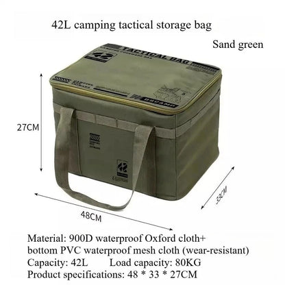 🔥Hot Sale 38% OFF🔥Large Capacity Outdoor Folding Storage Bag Waterproof Portable Camping & Picnic Organizer