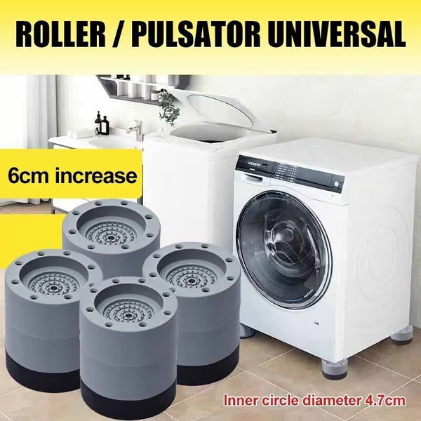 🔥Vibration free washing machine feet | 1 Set （4 Pcs）