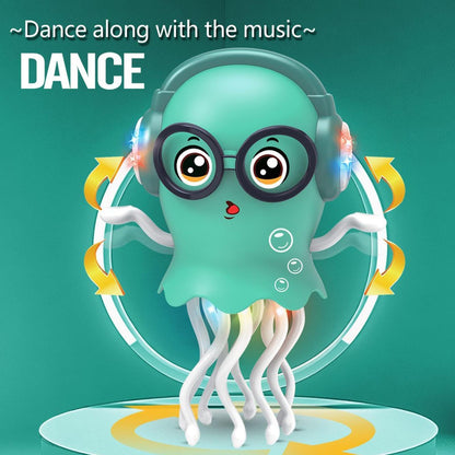 🎶 Crawling Jellyfish Toy – Lights & Music 🧸