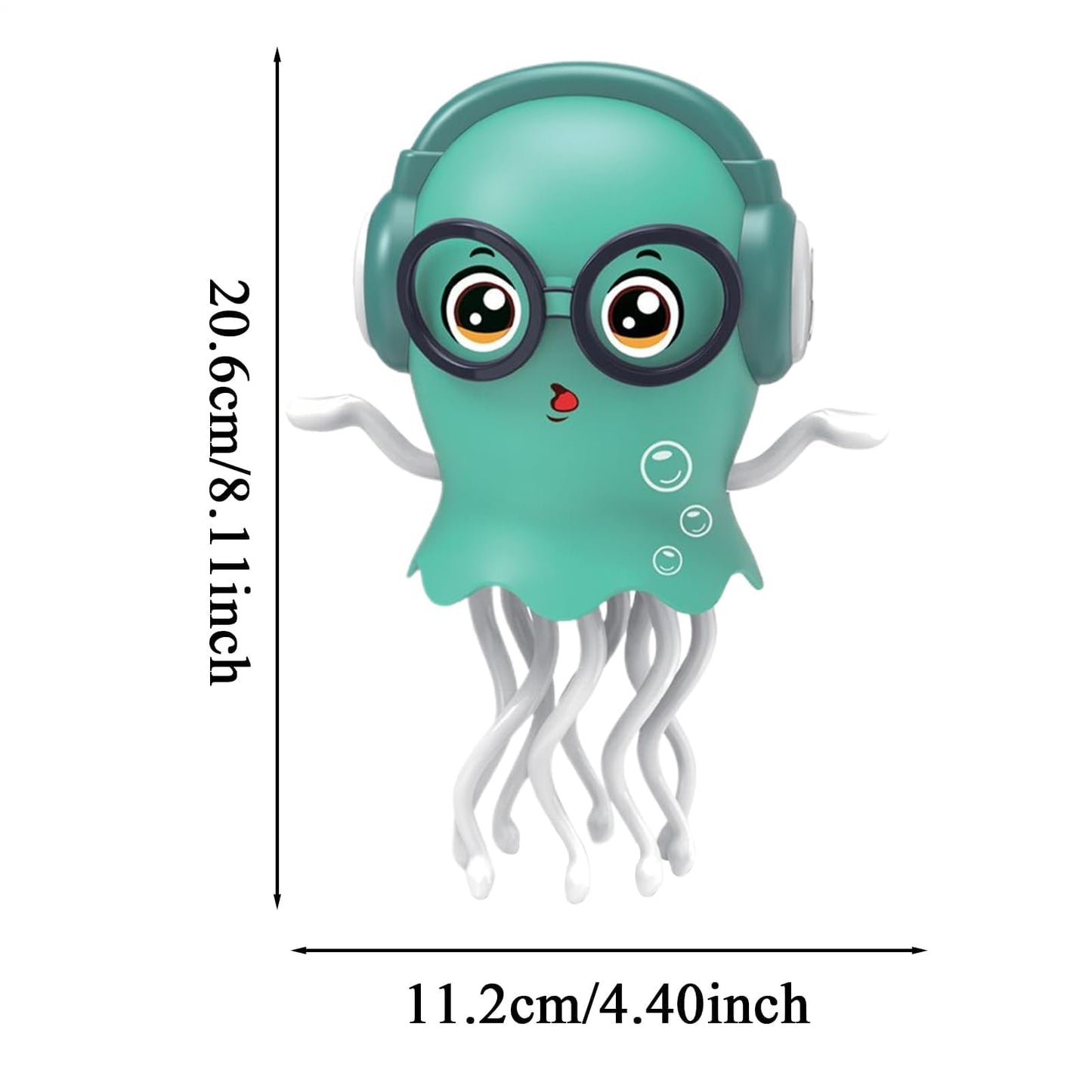 🎶 Crawling Jellyfish Toy – Lights & Music 🧸